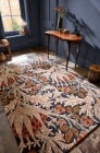 Luxusní vlněný koberec Pure Morris Artichoke Amber Charcoal